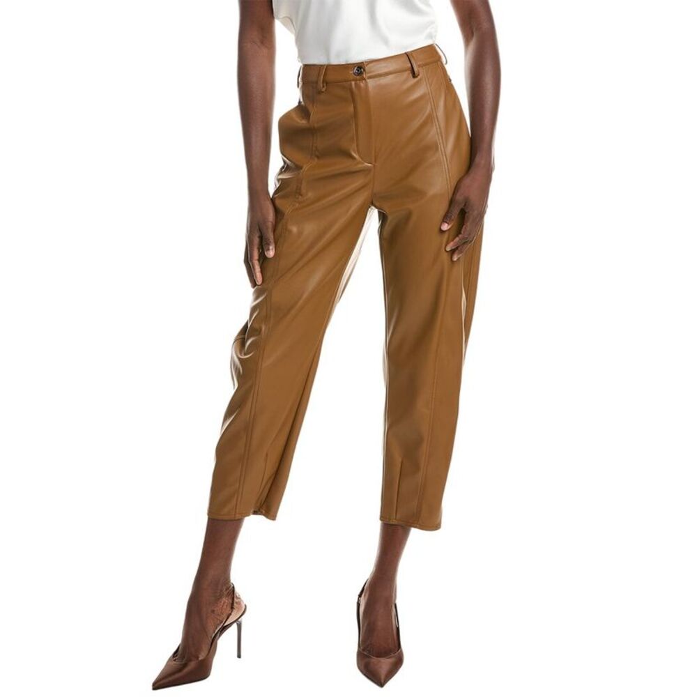 Max Mara Womens Mm By  Anselmo Jersey Trouser, Brown